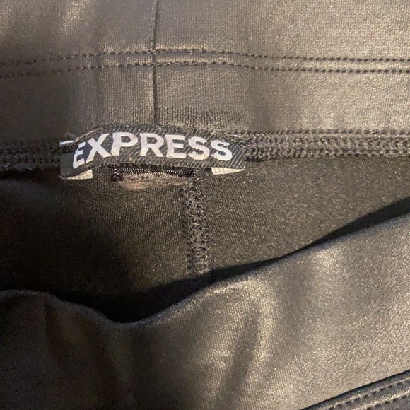 Express Pants & Jumpsuits Express Leather Leggings Poshmark